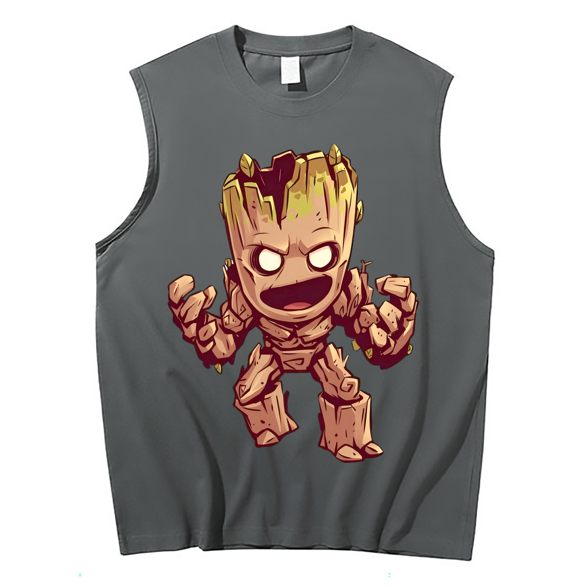 （画像用） アベンジャーズ The Avengers コットン100％タンクトップ（フロントプリント）